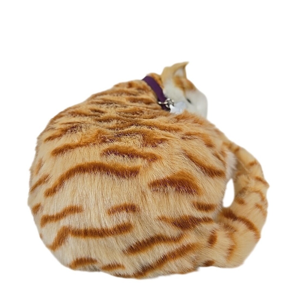 Perfect Petzzz Realistic Tabby Orange Cat Breathing Sleeping Pet Working - Picture 4 of 10